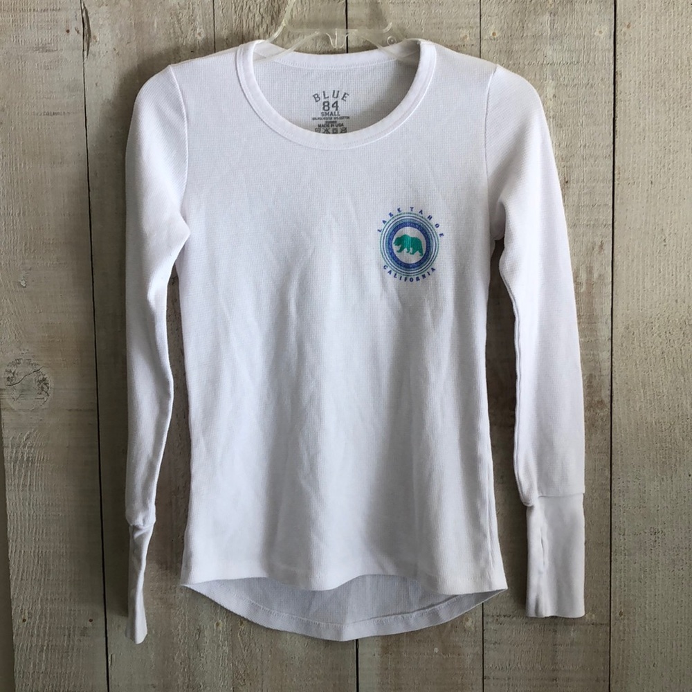 Lake Tahoe thermal TShirt size: small - Picture 2 of 6